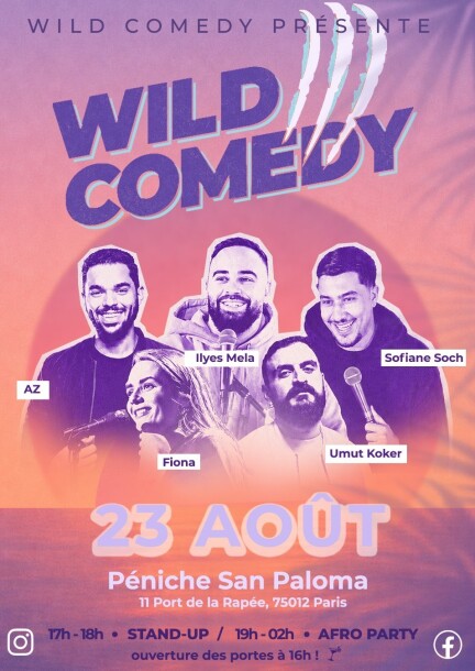 WILD COMEDY San Paloma - Théâtre et arts vivants - San Paloma