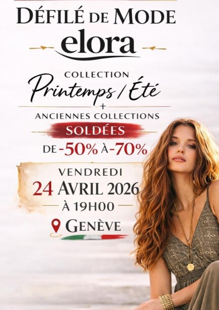 DEFILE DE MODE ELORA - PRET À PORTER FEMININ - Kultur und Spektakel - Restaurant "Le 5"