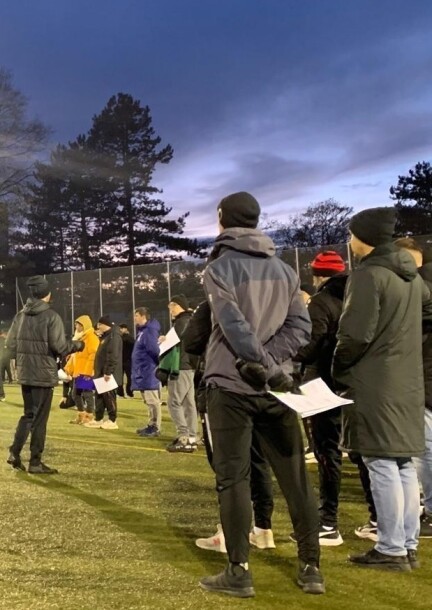 Traininsbesuch Footeco BSC Young Boys - Sport - Sportplatz Neufeld, Bern