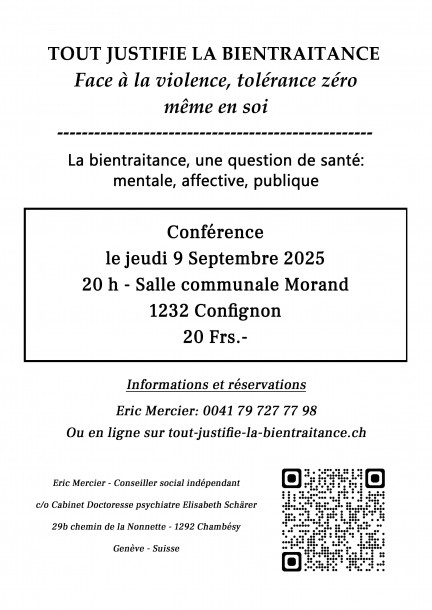 Tout justifie la bientraitance - Conférences