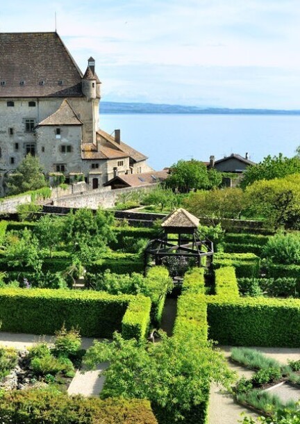 Journée à Yvoire - Workshops und Praktika - Jardin des Cinq Sens