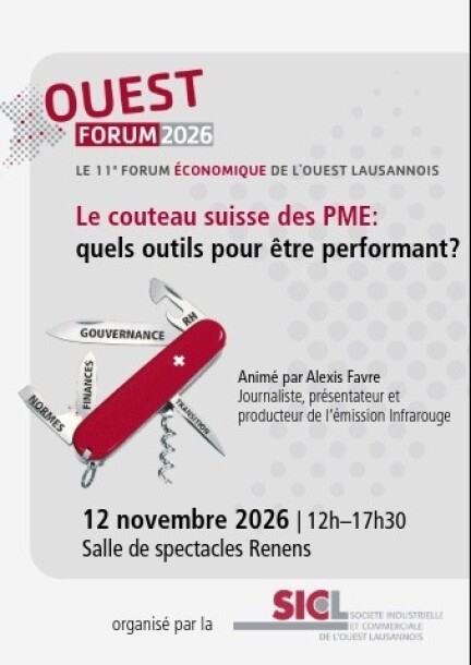 Ouest Forum 2026 - Conferenze - Salle de spectacles de Renens