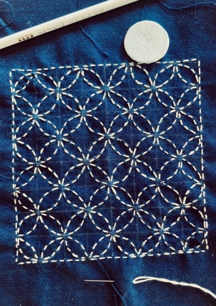 Nouveau : Série d’ateliers Sashiko - Exploration des motifs traditionnels - Workshop e stage