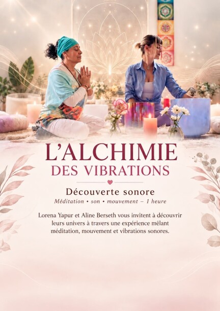 L’ALCHIMIE DES VIBRATIONS - Workshops und Praktika - Les Ateliers de la Côte