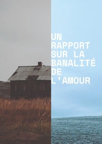 RAPPORT SUR LA BANALITÉ DE L’AMOUR - Théâtre et arts vivants - Théâtres Des Osses