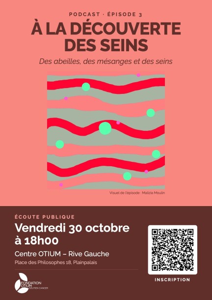 Écoute podcast "À la découverte des seins" - Conférences - Centre OTIUM - Rive Gauche