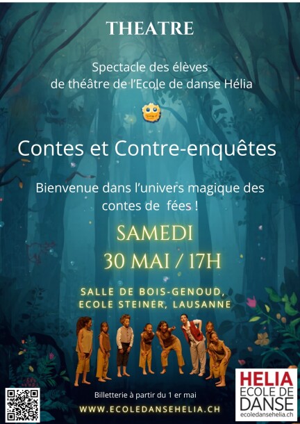 Contes et contre-enquêtes - le spectacle des élèves de théâtre Hélia - Teatro y artes escénicas