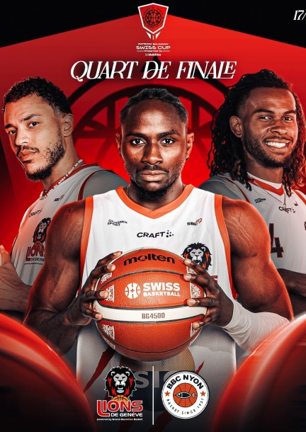 Coupe de Suisse 1/4 de Finale | Lions de Genève vs. BBC Nyon - Sport