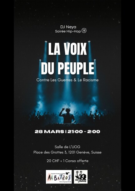 La voix du peuple - Culture et spectacles - Salle de l'UOG