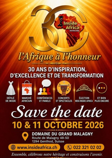 Inside Africa 30 Years Africa On the Spotlight - Culture and shows - Domain de Grand Malagny