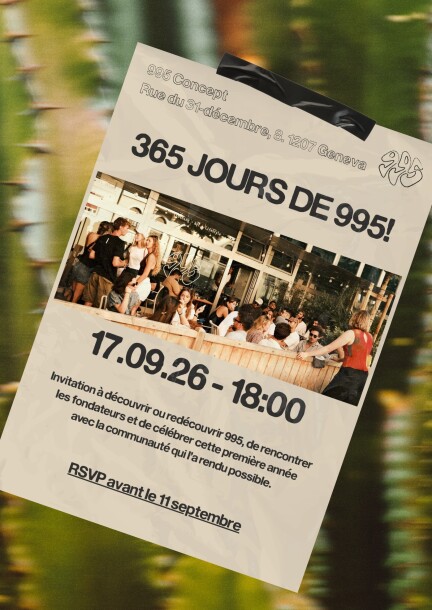 995 fête ses 1 an - Loisirs - 995 Concept