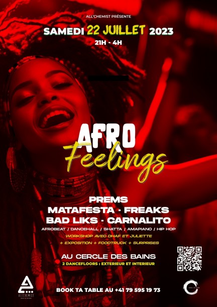 Afro Feelings at Cercle des Bains - Double Dancefloor ! - Cultura e spettacoli