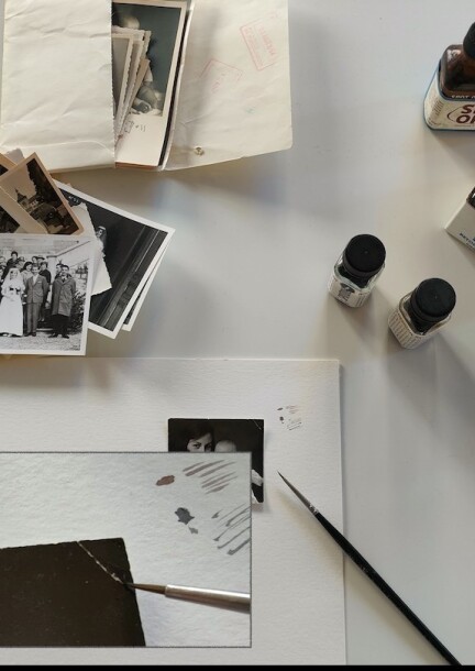Photos de famille - réparer le temps - Workshops and courses - stratégies obliques
