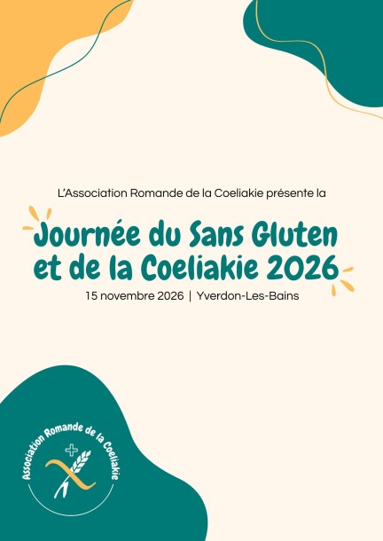 Journée du sans gluten et de la coeliakie 2026 - Conférences - La Marive