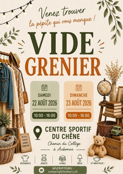 VIDE GRENIER - Freizeitbeschäftigungen
