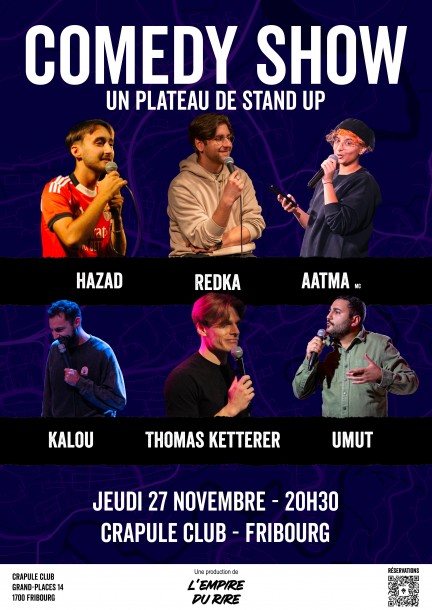 L’Empire du rire au Crapule club - Humour et comédie