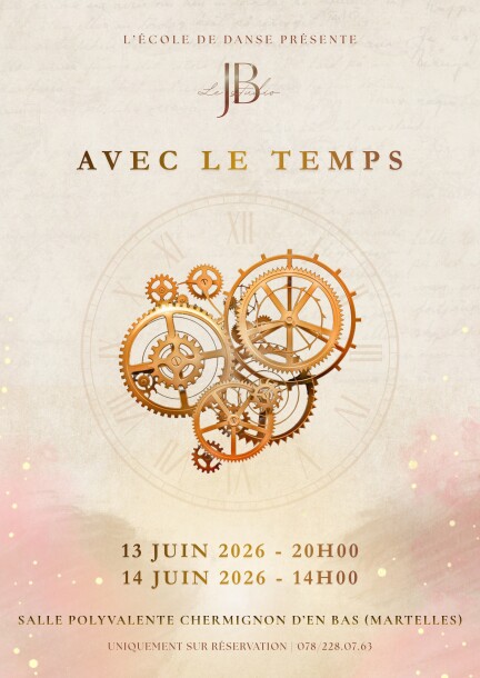 Avec le temps - Danse - Salle Polyvalente Martelles