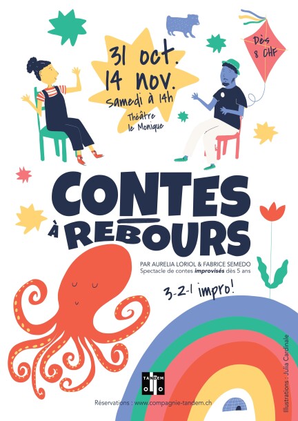 Contes à rebours - Théâtre et arts vivants - Théâtre le Monique