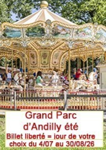 Le Grand Parc d'Andilly d'été - Billet liberté = visite le jour de votre choix - Familie