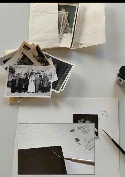 Photos de famille – Réparer le temps - Workshops und Praktika - Stratégies obliques