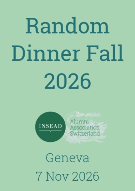 GE Random Dinner Fall 2026 - Leisure activities - Geneva
