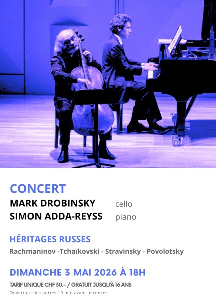 Héritages Russes - Klassische musik - Fondation l'Estrée