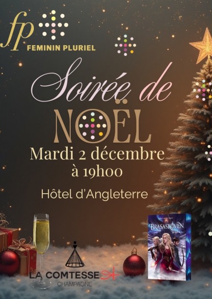 Dîner de Noël Féminin Pluriel  Genève - 2025 - Conférences - Hôtel d'Angleterre