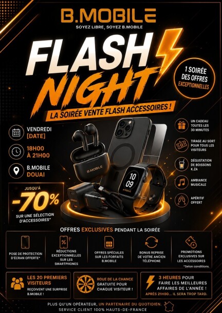 B.Mobile Flash Night - Conferences