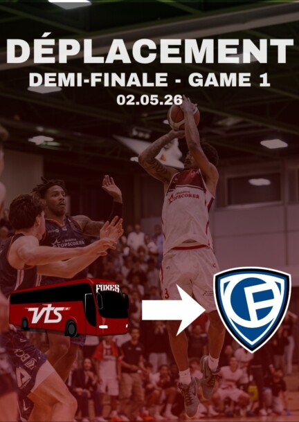 1/2 Finale GAME 1 - Déplacement à Fribourg en car - Sport - Collège Arnold-Reymond