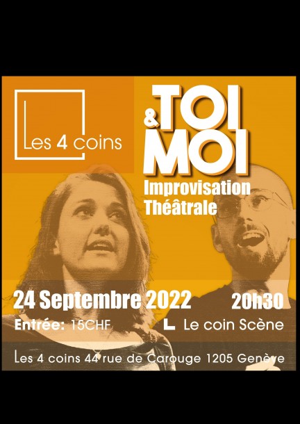 TOI et MOI – Spectacle d’impro - Teatro e arti performative