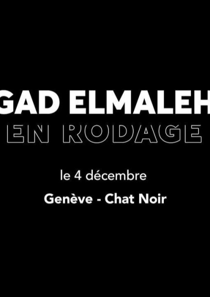 GAD ELMALEH EN RODAGE - Humour et comédie