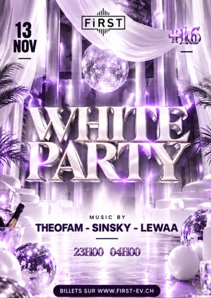 White Party 2 - Ballo - La Maison du Peuple