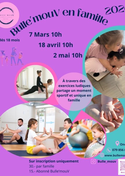 Bulle'mouV en famille - Sport - Bulle'mouV