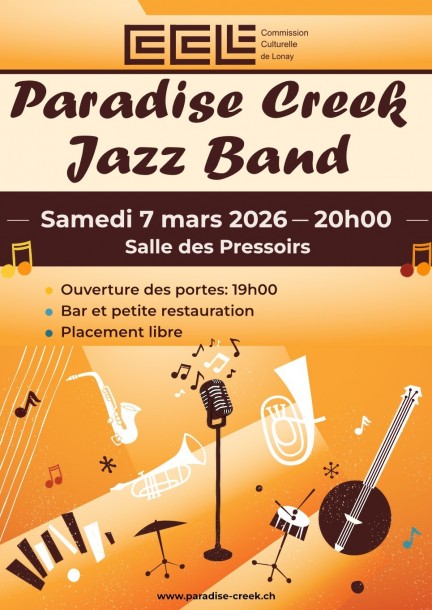 Paradise Creek Jazz Band - Concerti