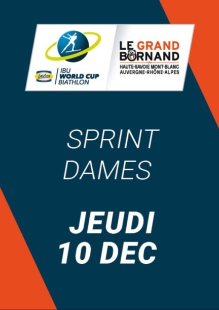 Sprint Dames - Sport - Stade De Biathlon Sylvie Becaert