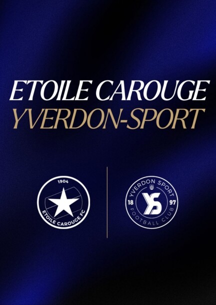Étoile Carouge FC - Yverdon Sport FC - Sport - Stade de la Fontenette