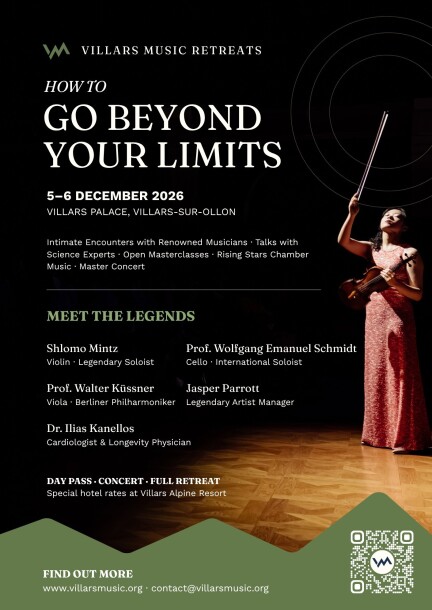 How to: Go Beyond your Limits - Classical music - Villars Palace