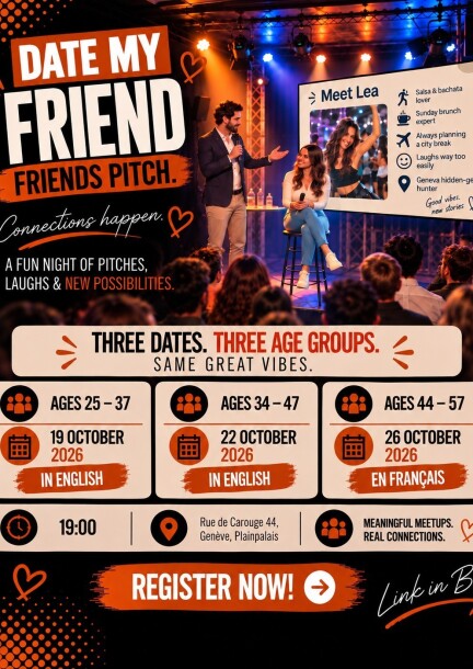 Date My Friend  | Ages 44-57 - En Français - Humor und Komödie - Flocky la Loutre
