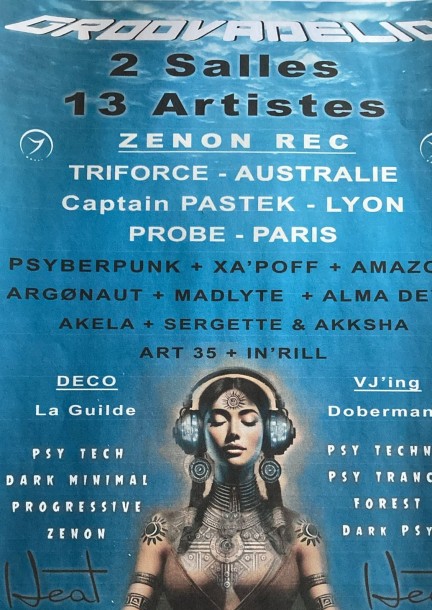 HEAT CLUB & PSYBERPUNK presents [GROOVADELIC] - Festivals