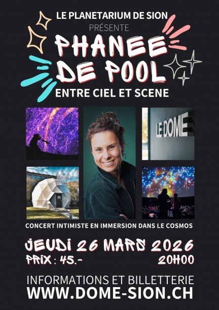 PHANEE DE POOL entre ciel et scène - Concerts