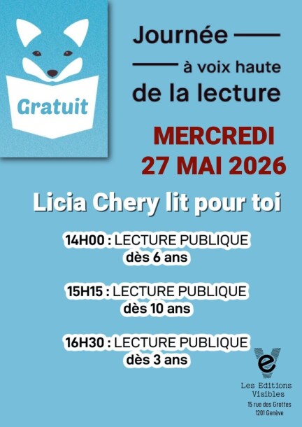 Licia Chery lit pour toi ! - Famille - Les éditions Visibles