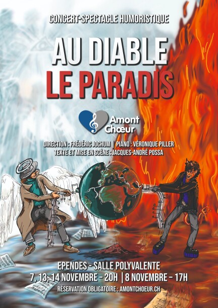 Concert-spectacle humoristique Au Diable le paradis - Kultur und Spektakel - Ependes, salle polyvalente