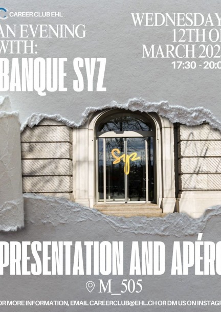 Banque Syz - Conferences - EHL Hospitality Business School M_505