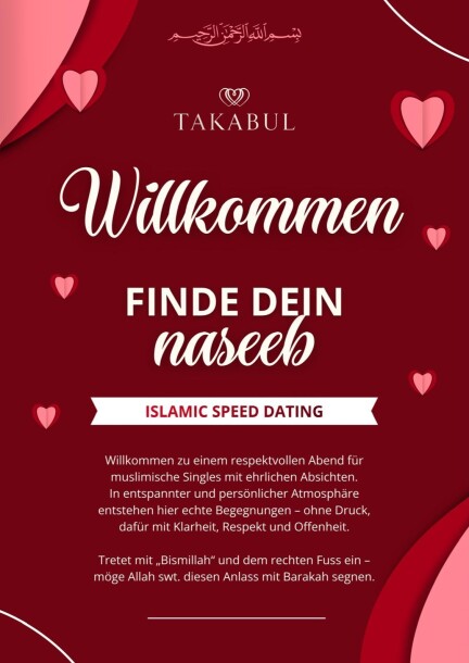 Muslimisches Speed Dating - Family - Café