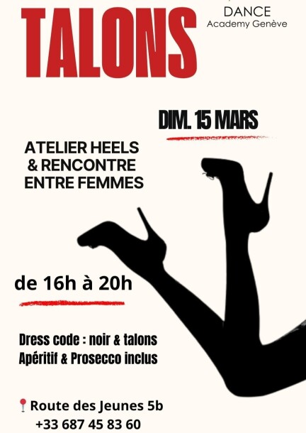 ATELIER HEELS & RENCONTRE ENTRE FEMMES - Tanz - LM Dance Academy