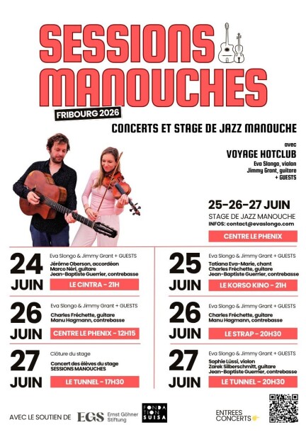 SESSIONS MANOUCHES - Concerts - LE STRAP'
