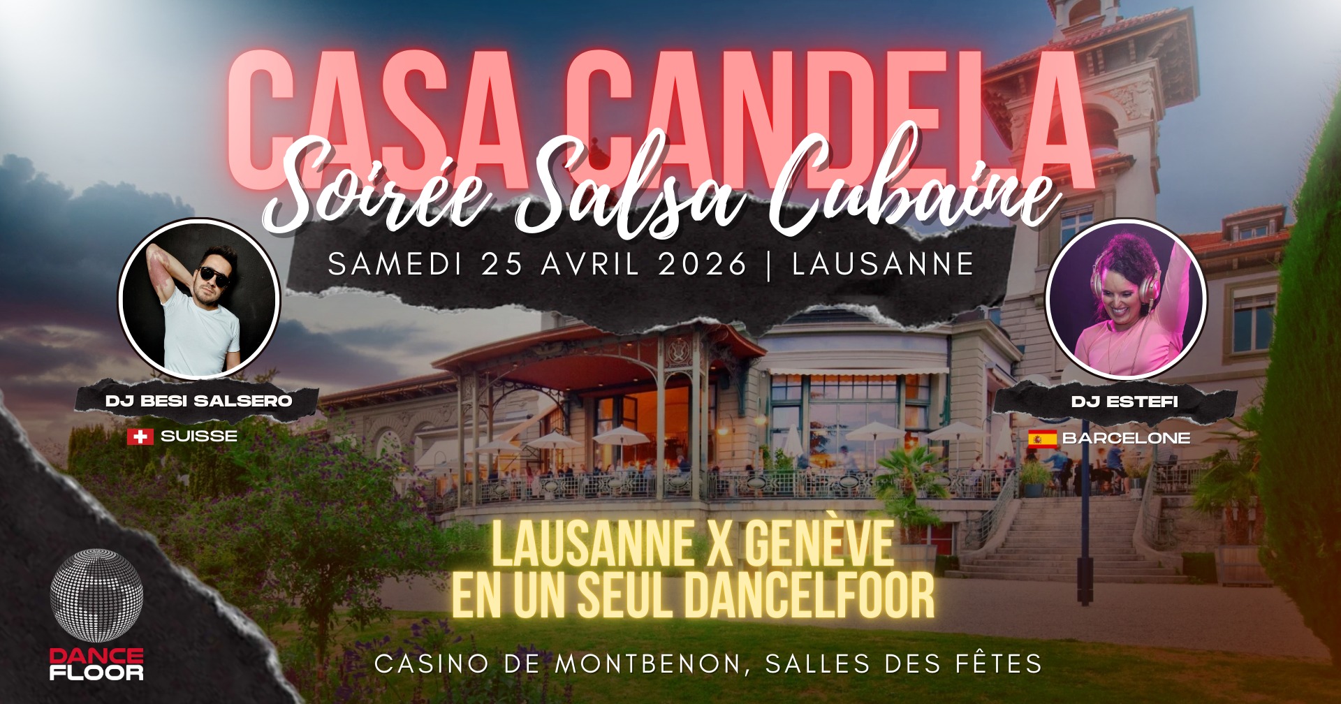 Casa Candela Soirée Salsa 25 Avril 2026