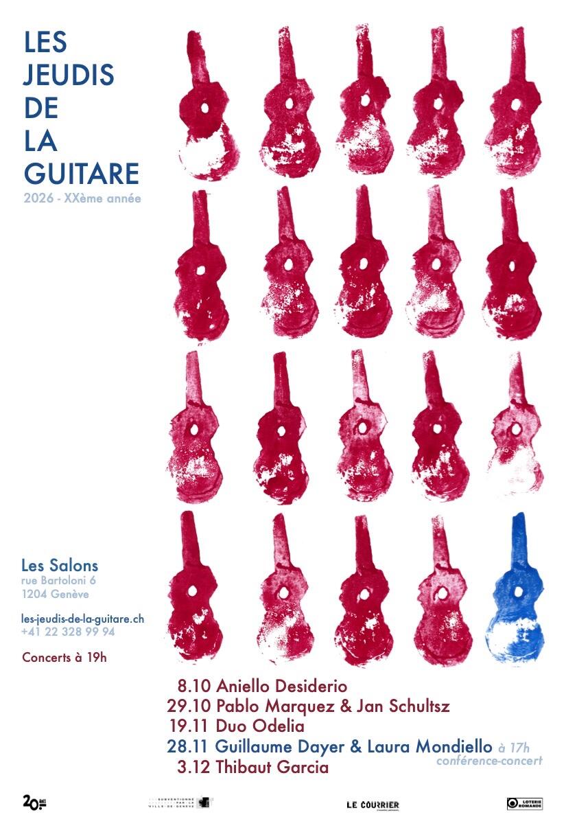 Les Jeudis de la Guitare 2026