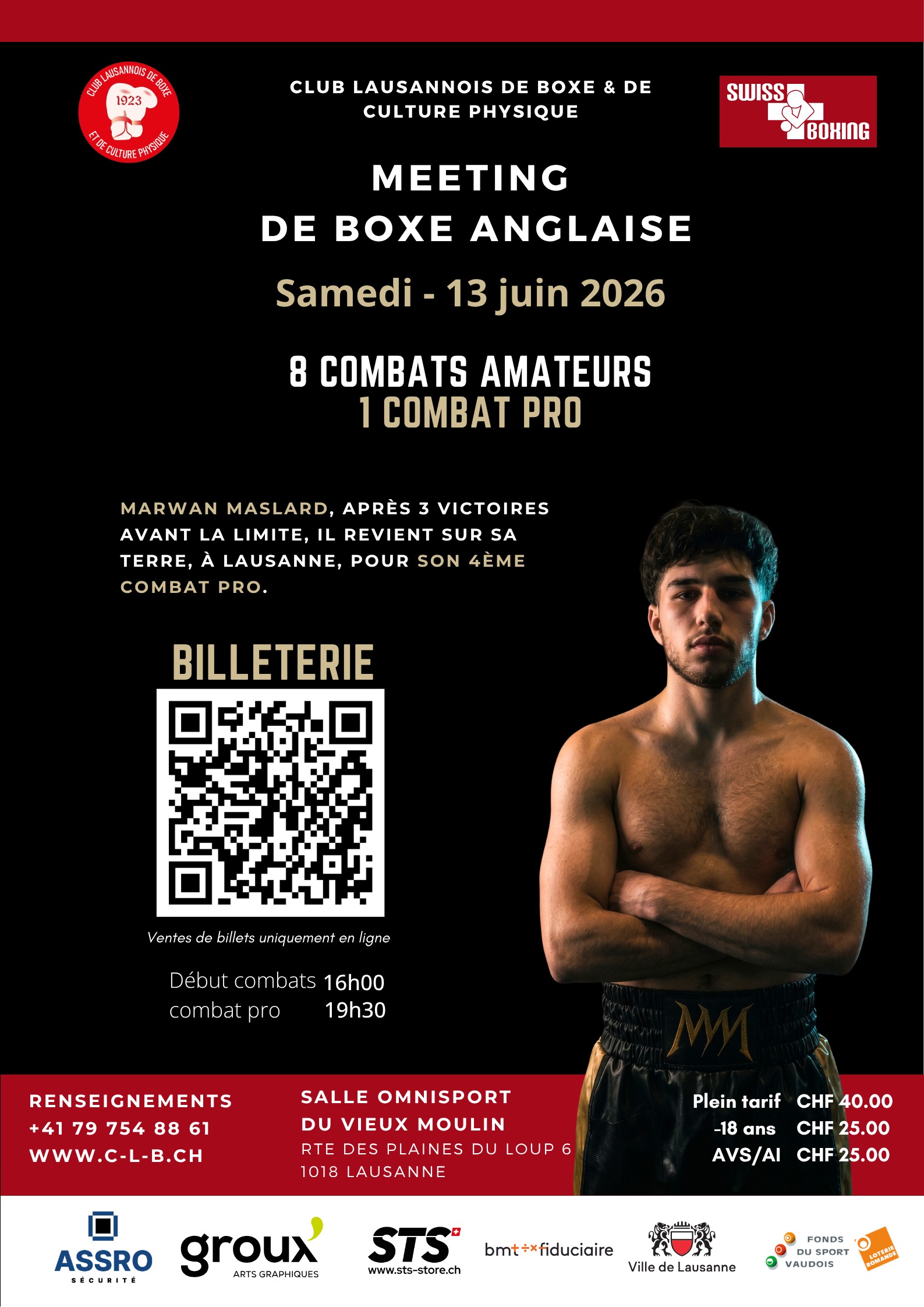 Billeterie privé - MMM
