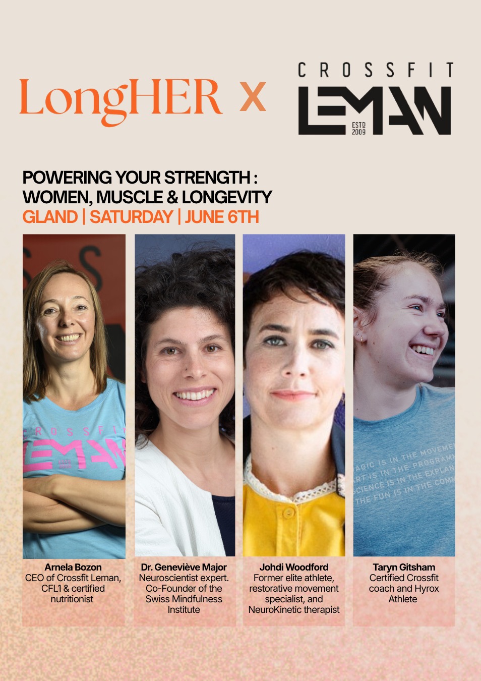 LongHER – Comprendre et activer la force musculaire, pilier clé de la longévité au féminin